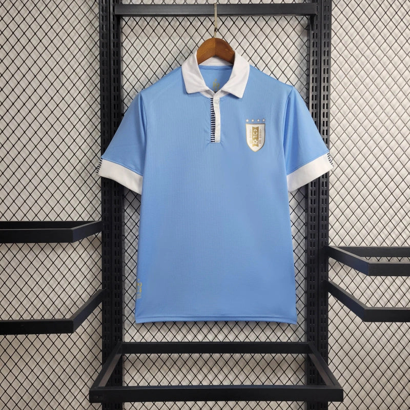 CAMISA DA SELEÇÃO DO URUGUAY 24/25 AZUL