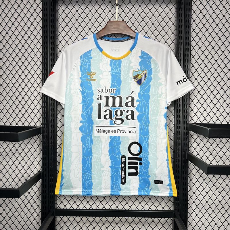 CAMISA DO MALAGA 24/25 BRANCO