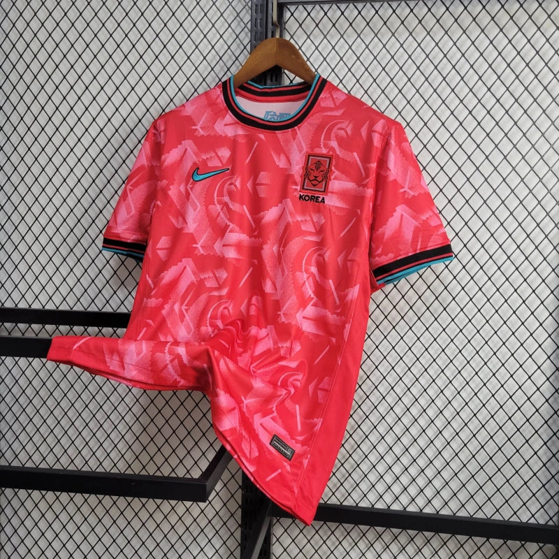 CAMISA DA SELEÇÃO DA KOREA DO SUL 24/25 VERMELHO