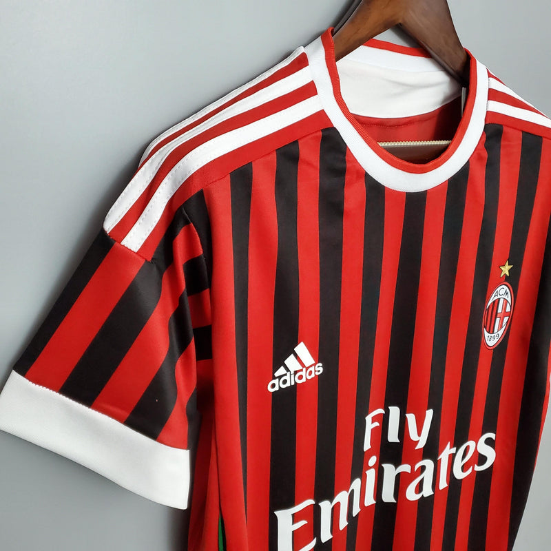 Camisa Retrô AC Milan 2011/12 Home - ResPeita Sports