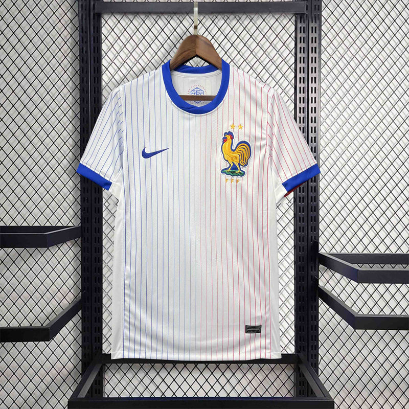 CAMISA DA SELEÇÃO DA FRANÇA 24/25 BRANCO