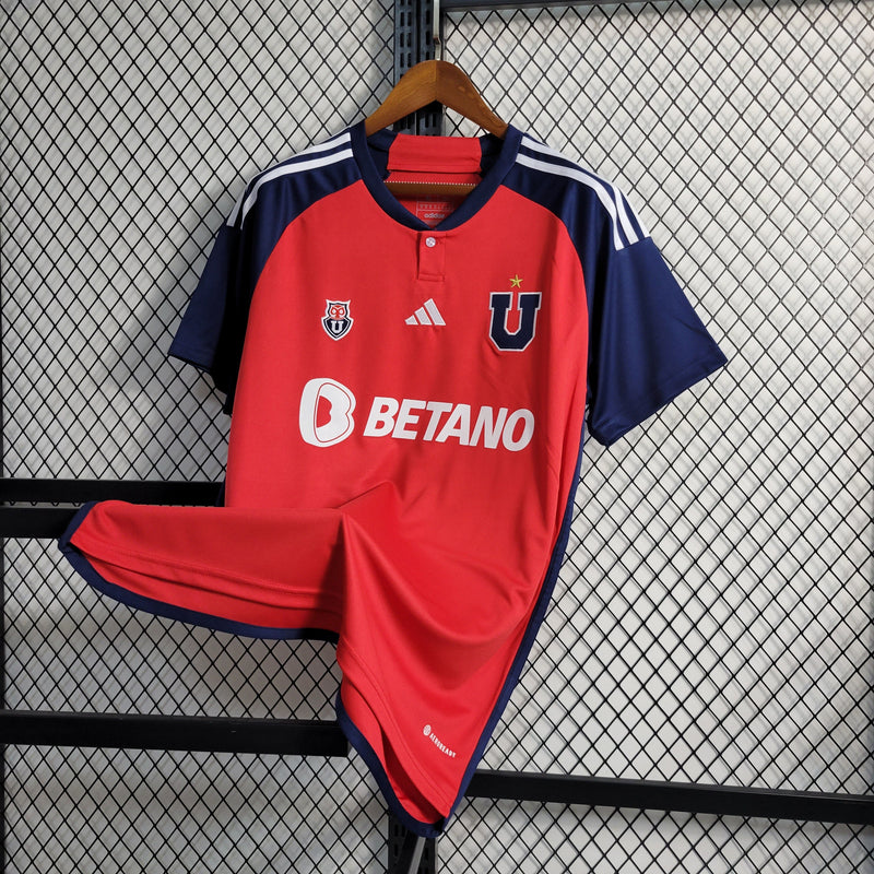 CAMISA DO UNIVERSIDAD DO CHILE 24/25 VERMELHO