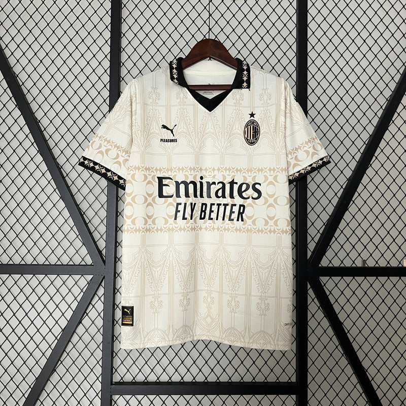 CAMISA DO MILAN 24/25 BEGE