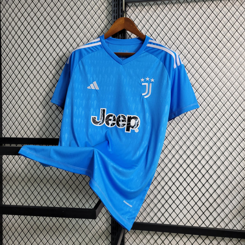 CAMISA DO JUVENTUS 23/24 AZUL GOLEIRO