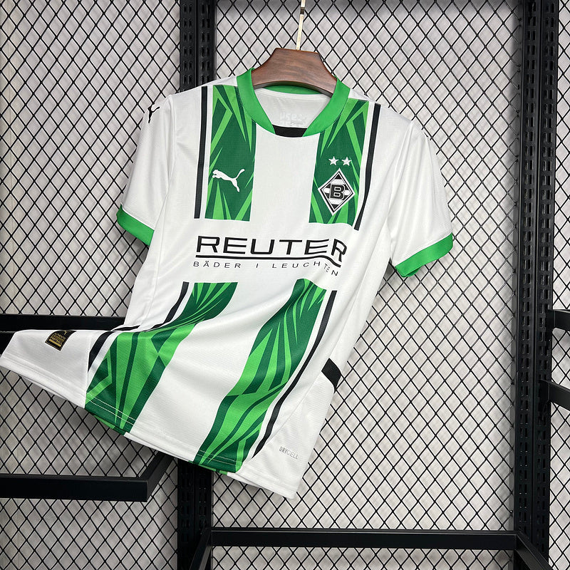 CAMISA DO BORUSSIA MONCHENGLADBACH 24/25 BRANCO