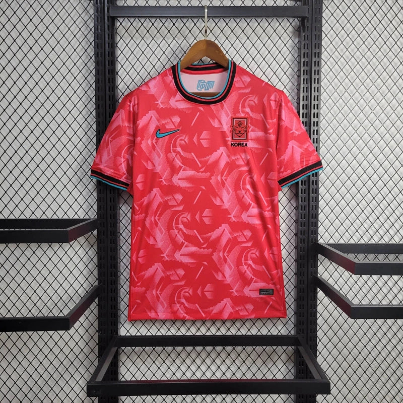 CAMISA DA SELEÇÃO DA KOREA DO SUL 24/25 VERMELHO