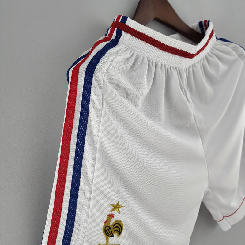 Shorts França 1998/98 Home - ResPeita Sports 