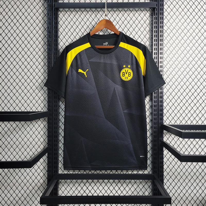 CAMISA DO BORUCIA DORTMUND 23/24 PRETO EDIÇÃO ESPECIAL