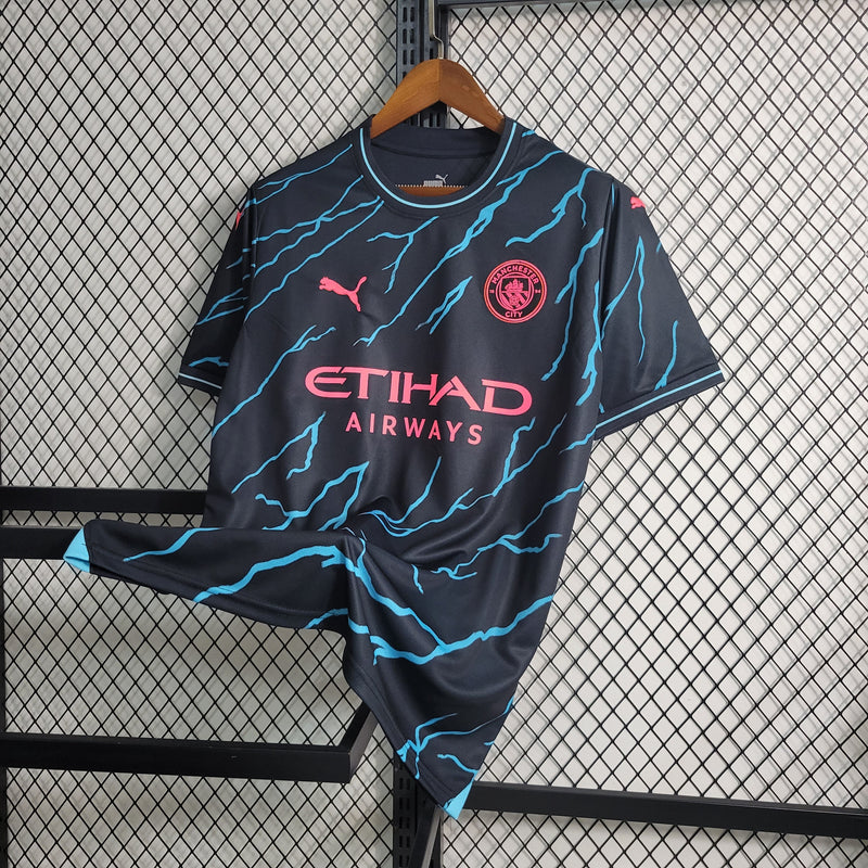 CAMISA DO MANCHESTER CITY 23/24 AZUL