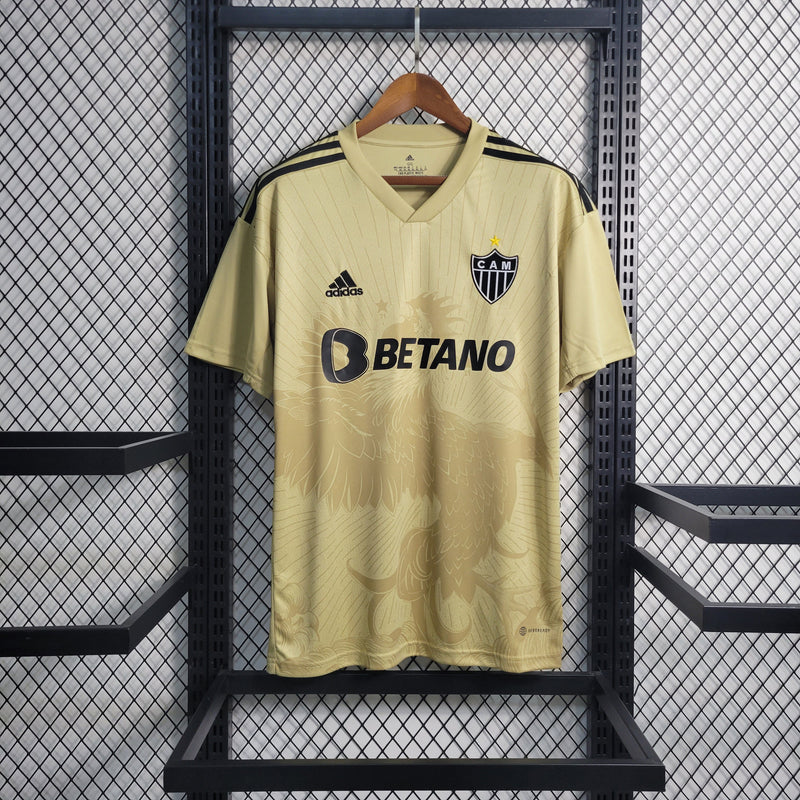 CAMISA DO ATLETICO MINEIRO 22/23 BEGE