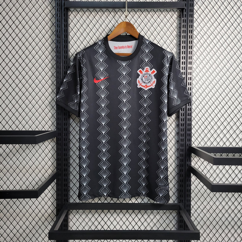 CAMISA DO CORINTHIANS 23/24 PRETO TREINO