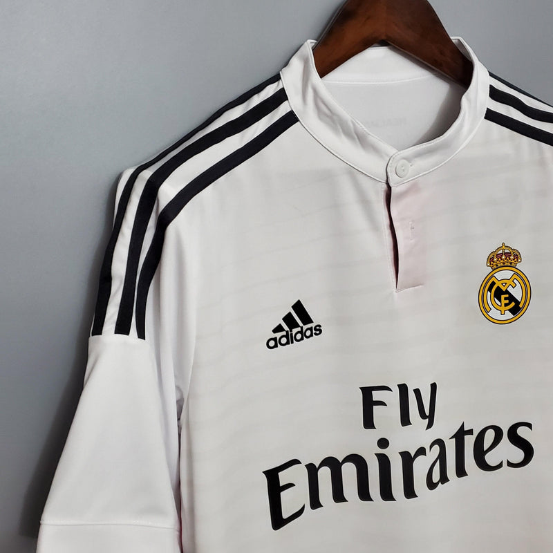 Camisa Retrô Real Madrid 2014/15 Home - ResPeita Sports