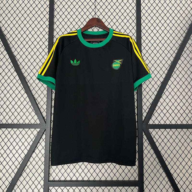 CAMISA DA SELEÇÃO DA JAMAICA 24/25 PRETO