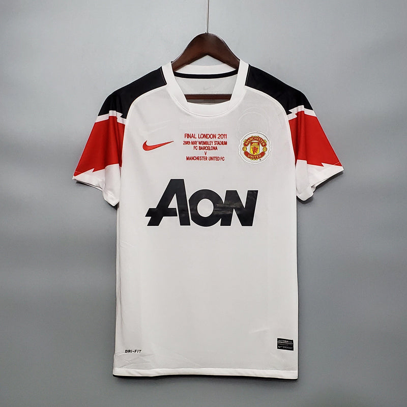 Camisa Retrô Manchester United 2010/11 Away Champions League Edition - ResPeita Sports