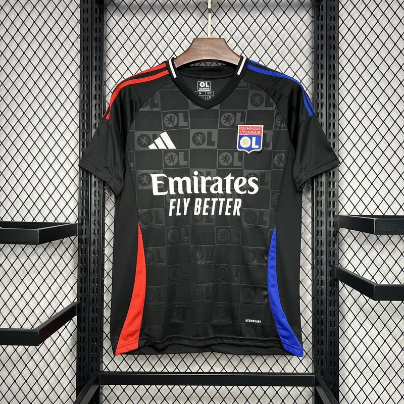 CAMISA DO LYON 24/25 PRETO