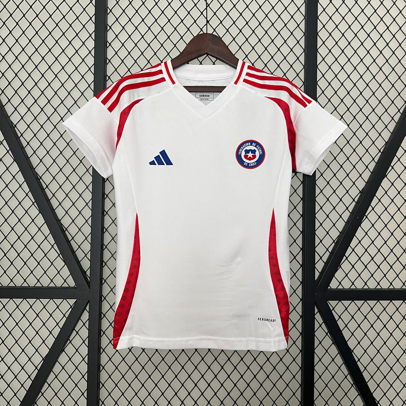 CAMISA FEMININA DA O CHILE 24/25 BRANCO