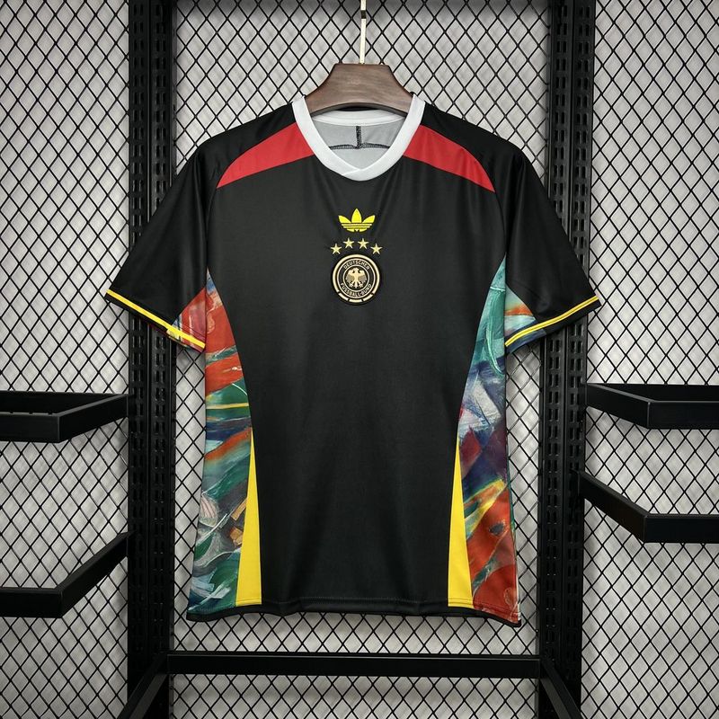 CAMISA DA SELEÇÃO DA ALEMANHA 24/25 PRETO EDIÇÃO ESPECIAL