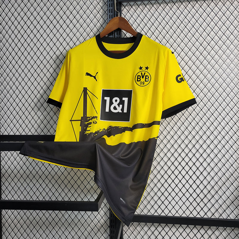 CAMISA DO BORUCIA DORTMUND 23/24 AMARELO E PRETO