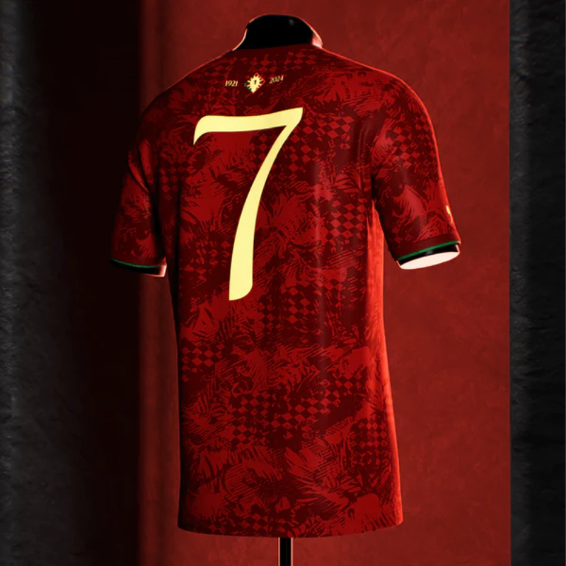 CAMISA PORTUGAL THE SIU CRISTIANO RONALDO VERMELHA  2024/25 EUROCOPA