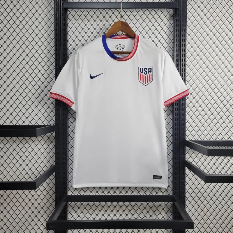 CAMISA DA SELEÇÃO DOS EUA 24/25 BRANCO