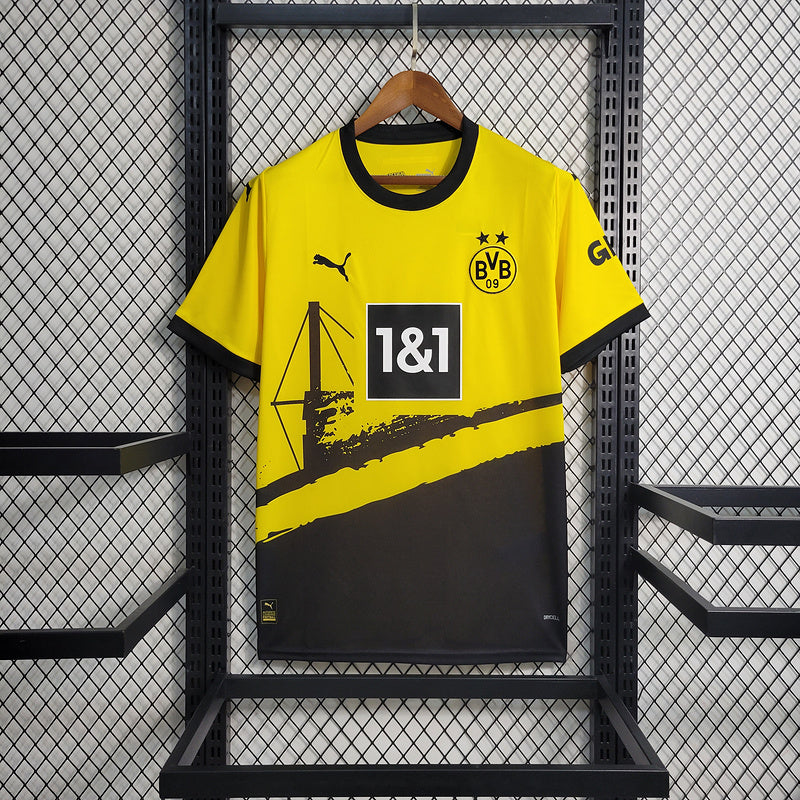 CAMISA DO BORUCIA DORTMUND 23/24 AMARELO E PRETO