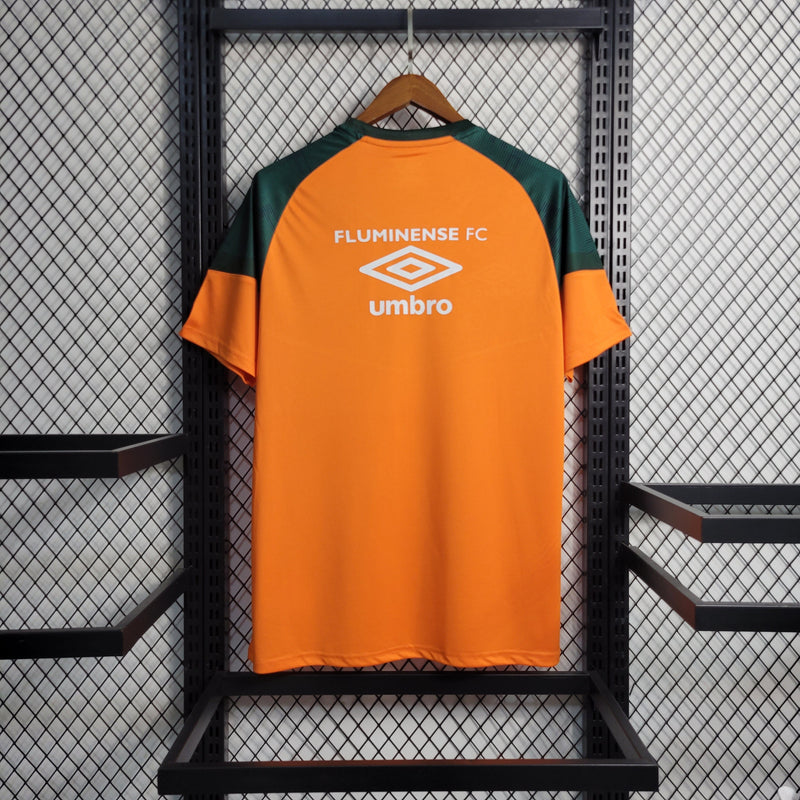 CAMISA DO FLUMINENSE 23/24 LARANJA E VERDE