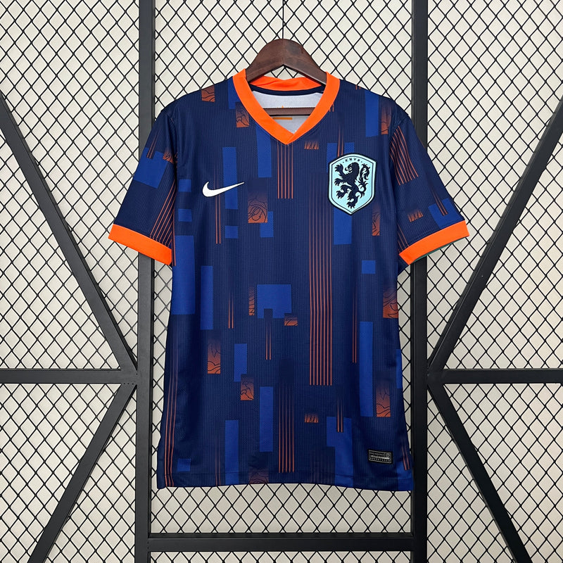 CAMISA DA SELEÇÃO DA HOLANDA 24/25 AZUL