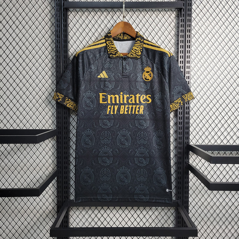 CAMISA DO REAL MADRID 23/24 BLACK CONCEITO