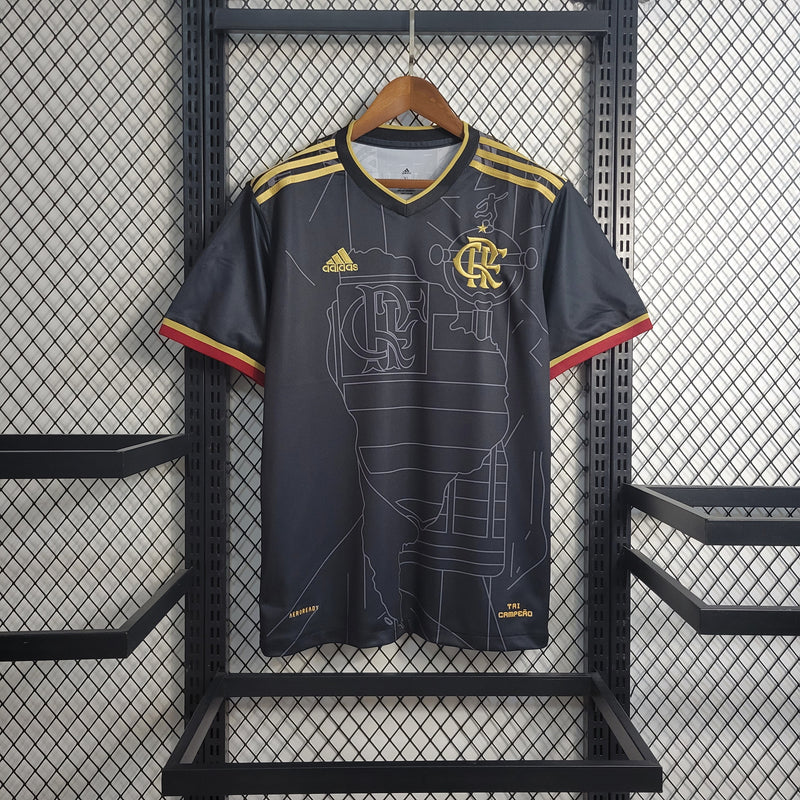 CAMISA DO FLAMENGO 22/23 PRETO EDIÇÃO ESPECIAL