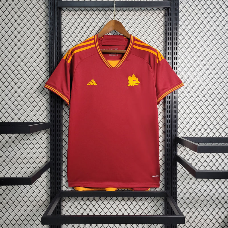 CAMISA DO ROMA 23/24 VERMELHO