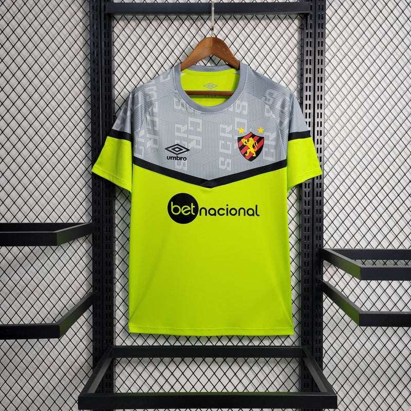 CAMISA DO SPORT RECIFE 23/24 AMARELO FLUORESCENTE