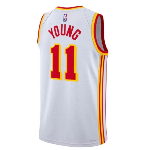 Regata Atlanta Hawks - Trae Young - 2022/23 Swingman Jersey - City Edition - Branca