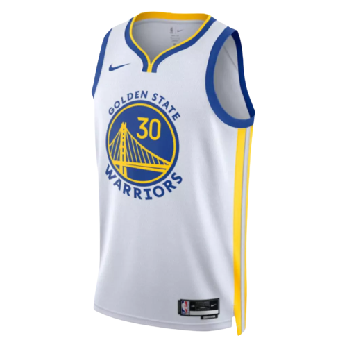 Regata Golden State Warriors -Stephen Curry- 2022/23 Swingman Jersey - Branca