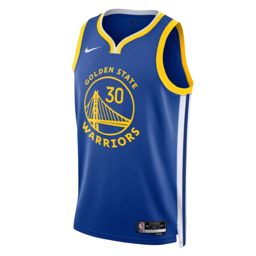 Regata Golden State Warriors -Stephen Curry- 2022/23 Swingman Jersey -Azul