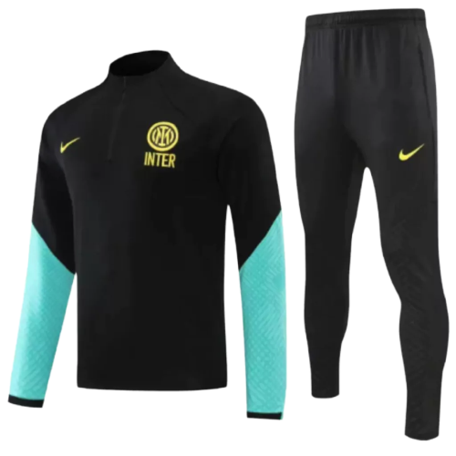 Conjunto de Treino Inter de Milão - Masculino - Preto