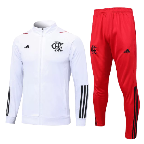 Agasalho de Viagem Flamengo - Masculino - Branco