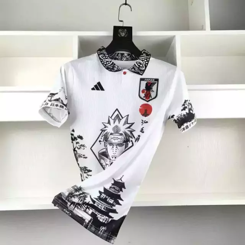 CAMISA JAPÃO EDIÇÃO NARUTO 24/25 MASCULINO - BRANCO